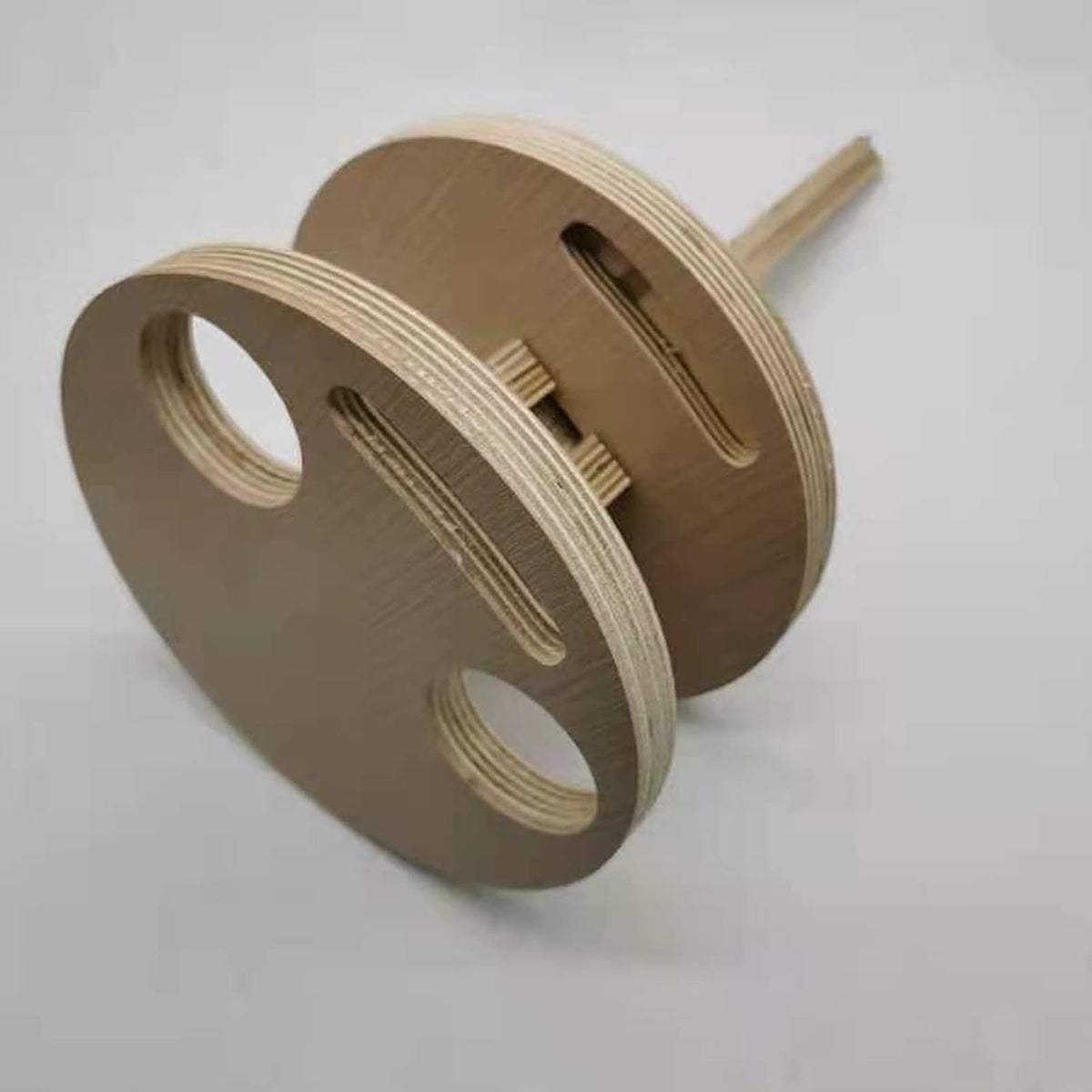 Outdoor Folding Two-Layer Wine Table Wooden Portable Picnic Table C9205