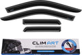 Dark Smoke Tape-on Window Deflectors 4 pcs Z62963