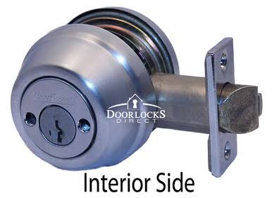 Satin Chrome Double Cylinder Deadbolt G190044