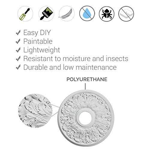 12 3/4x22OD Legacy Acanthus Ceiling Medallion P56045