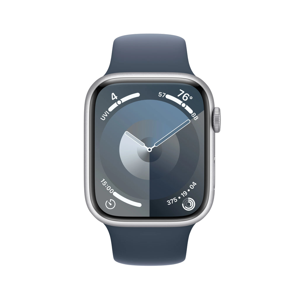 Silver Aluminum Case 45mm Sport Band Fitness Tracker D146745