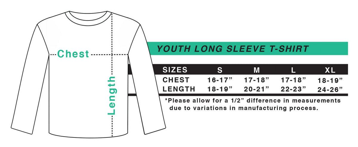 Long Sleeve Youth T-Shirt K1549