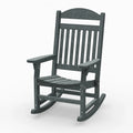 Dark Gray Weather Resistant Rocking Chair O930