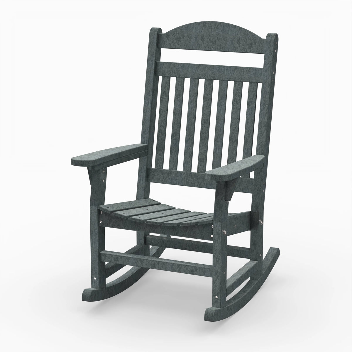 Dark Gray Weather Resistant Rocking Chair O930