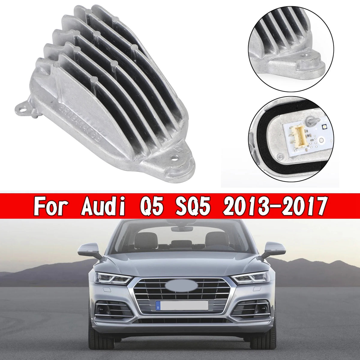 LED DRL Control Module 8R0941476B I702