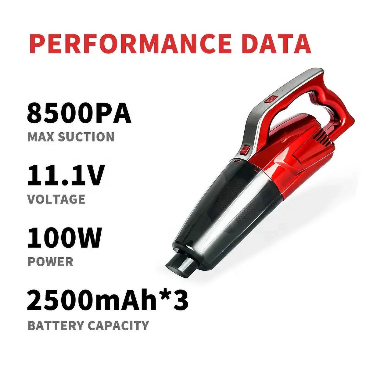 Wireless Handheld Portable Vacuum Cleaner 8500PA N678