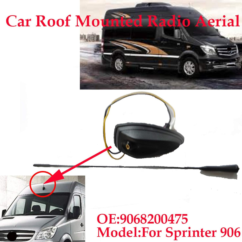 Car Roof Auto Antenna Mount Aerial Mast Replacement W7652