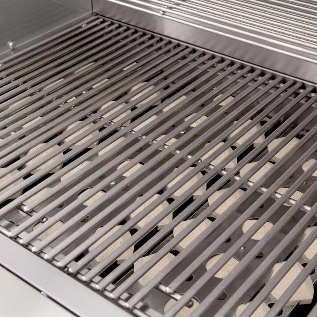 32-Inch 4-Burner Built-In Propane Gas Grill With Rear Infrared Burner V10589