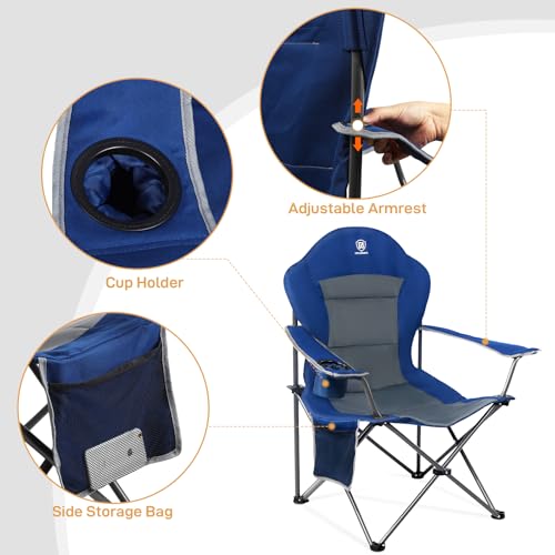 Folding Camping Chair Supports 400lbs J252