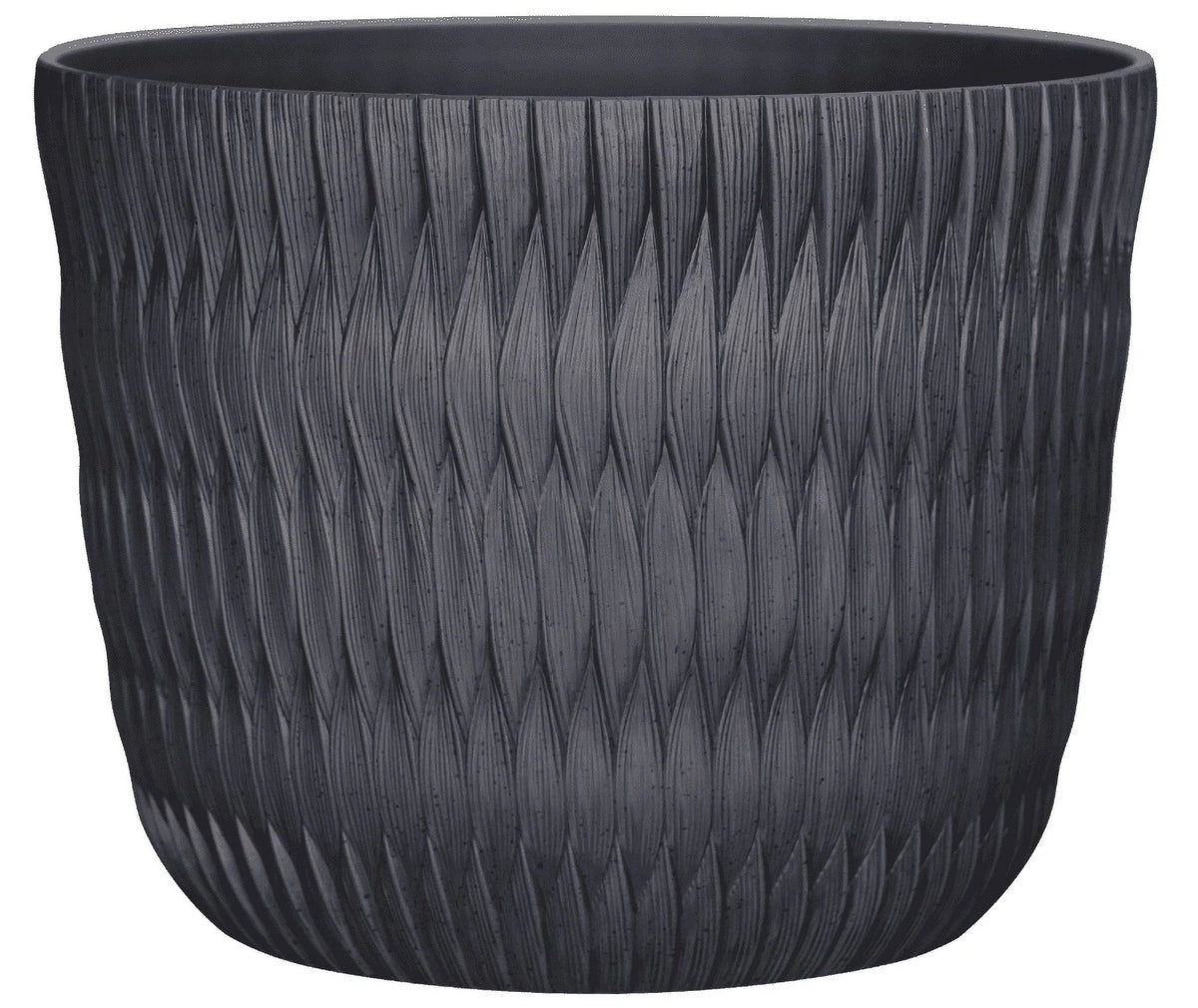 Black Resin Planter H53317
