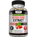Berberine HCL Extract 1200mg Vegetarian Non-GMO Gluten-Free Supplement 60 Count I6692