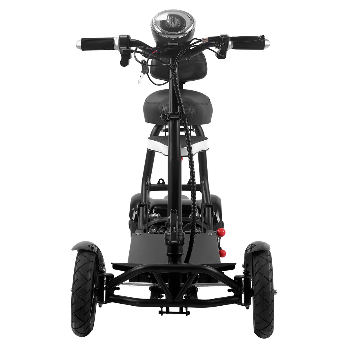 4 Wheels Motorized Electric Scooter with Extended Big Seat U985