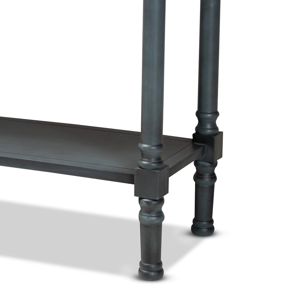 Modern Metal Console Table with Drawer O1992