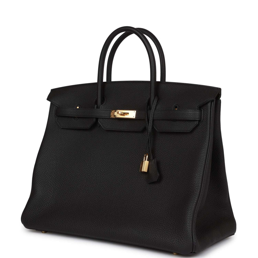 Black Leather Handbag Z68909