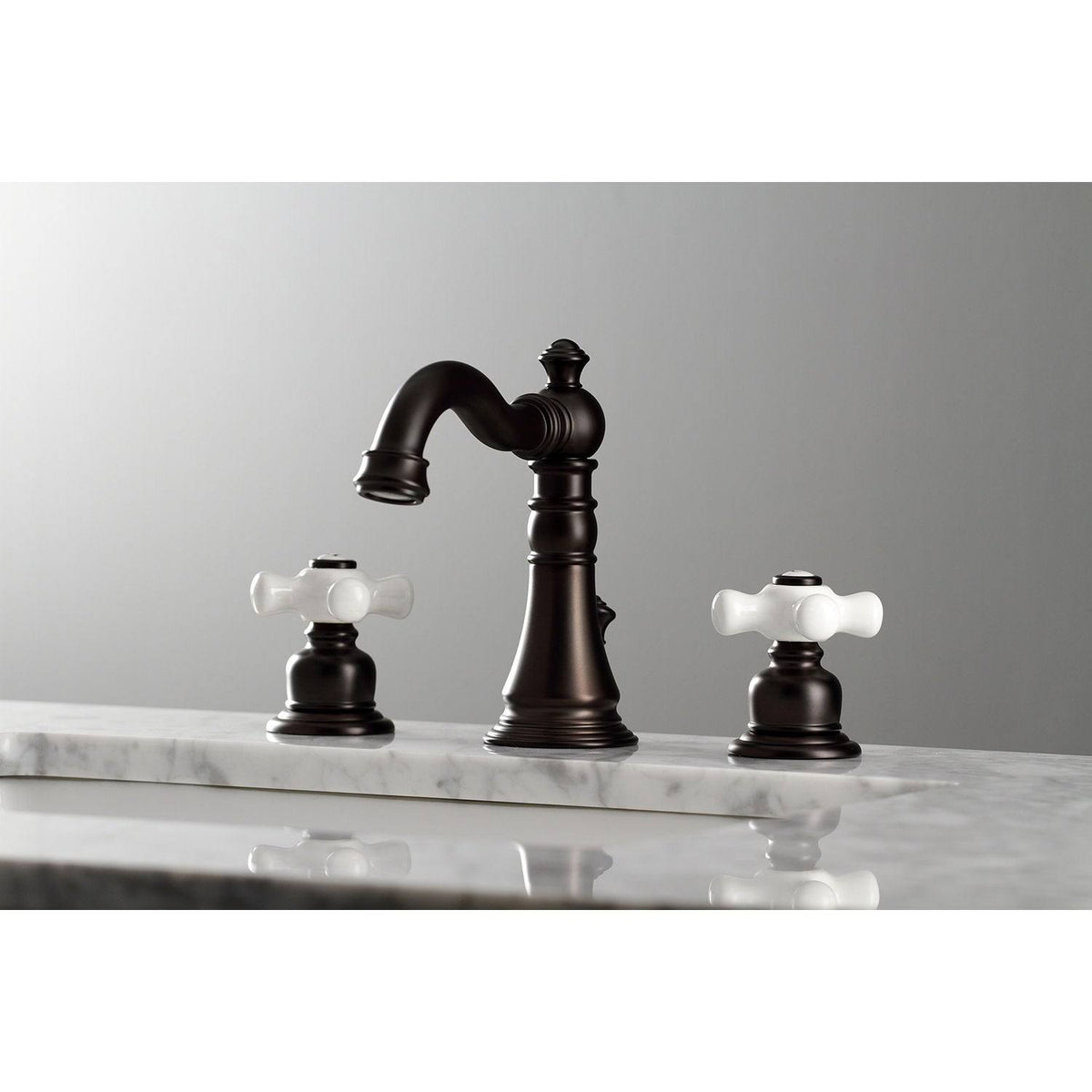 8 in. Widespread Bathroom Faucet Oil Rubbed Bronze U206498