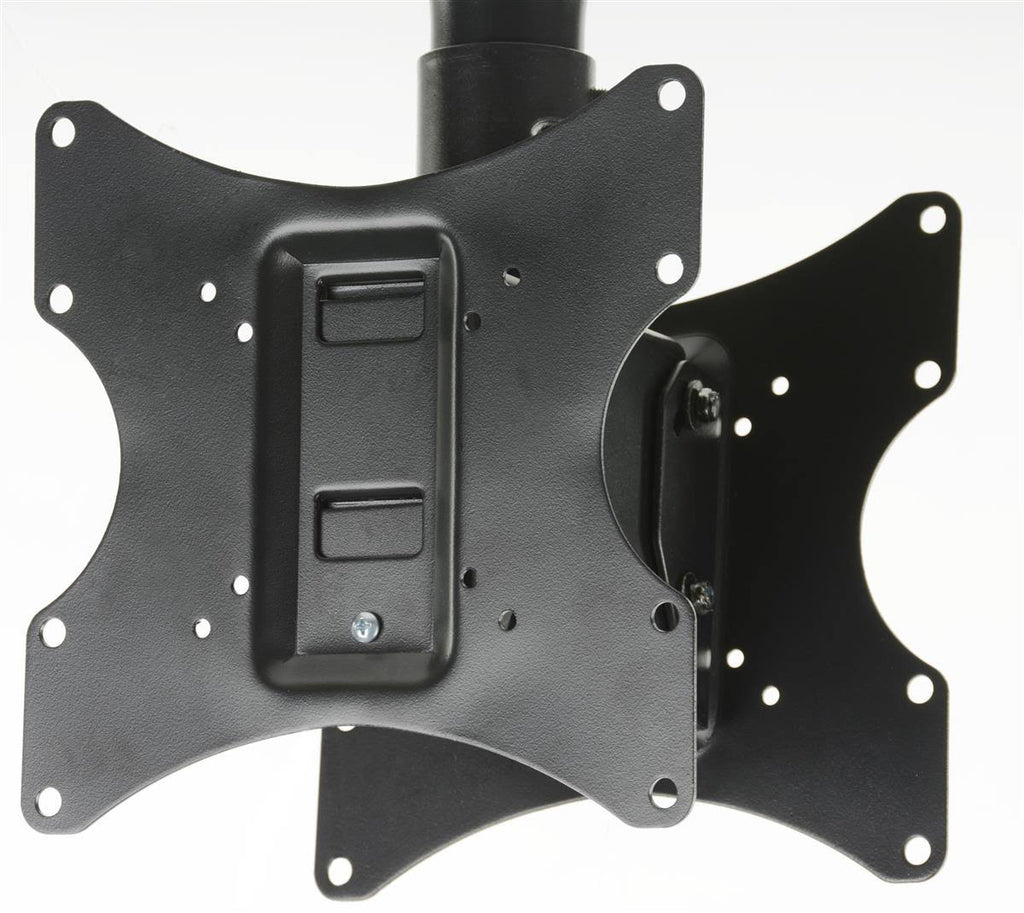 Ceiling TV Mount for 2 Screens 23 inch-42 inch, Tilting, Height Adjustable O79666