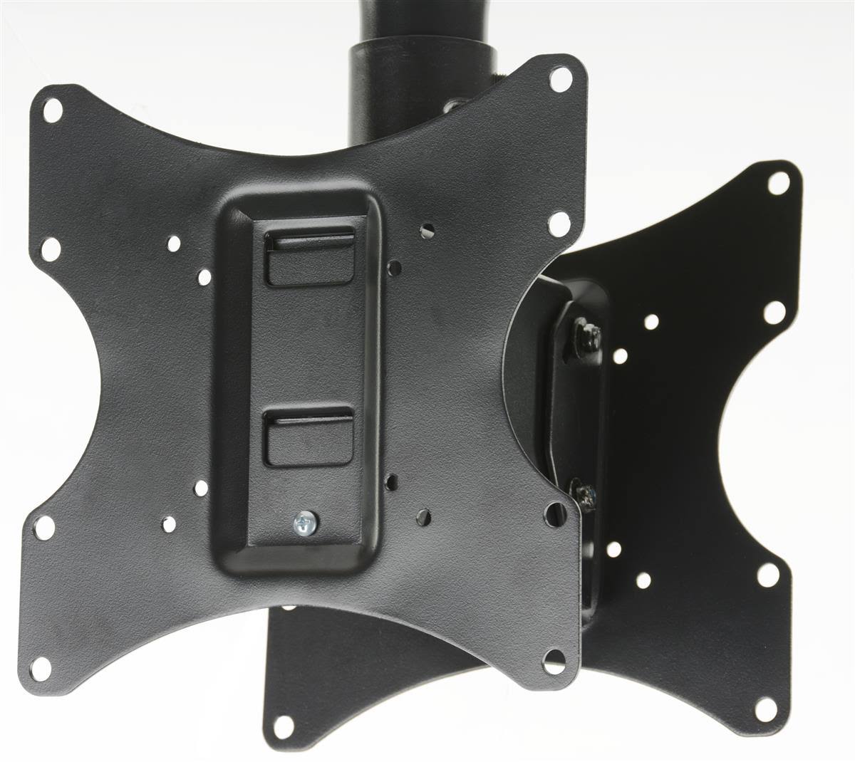 Ceiling TV Mount for 2 Screens 23 inch-42 inch, Tilting, Height Adjustable O79666