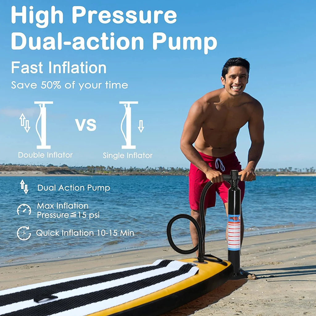 Inflatable Paddle Board with Carry Bag and Fin Z757