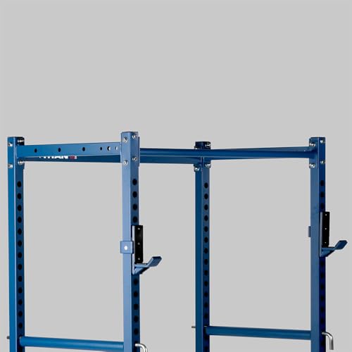 Short Power Rack with Pull Up Bar, Pin and Pipe Safeties, J-Hooks V9998