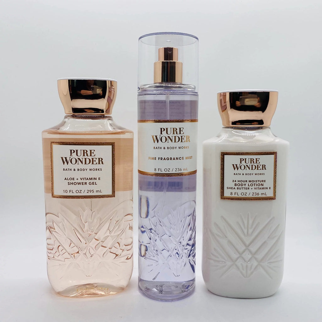 3 pc Bundle Trio Shower Gel, Fine Fragrance Mist and Body Lotion T76582
