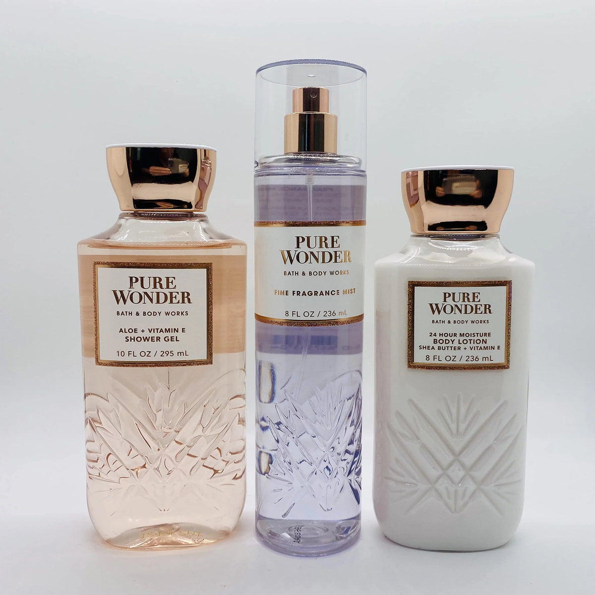 3 pc Bundle Trio Shower Gel, Fine Fragrance Mist and Body Lotion T76582