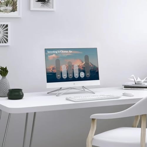 21.5 inch All-in-One Desktop PC, 1080P FHD Display, 16GB RAM, 1TB PCIe SSD, Intel Dual-Core Celeron Processor, Windows 11 Pro E963