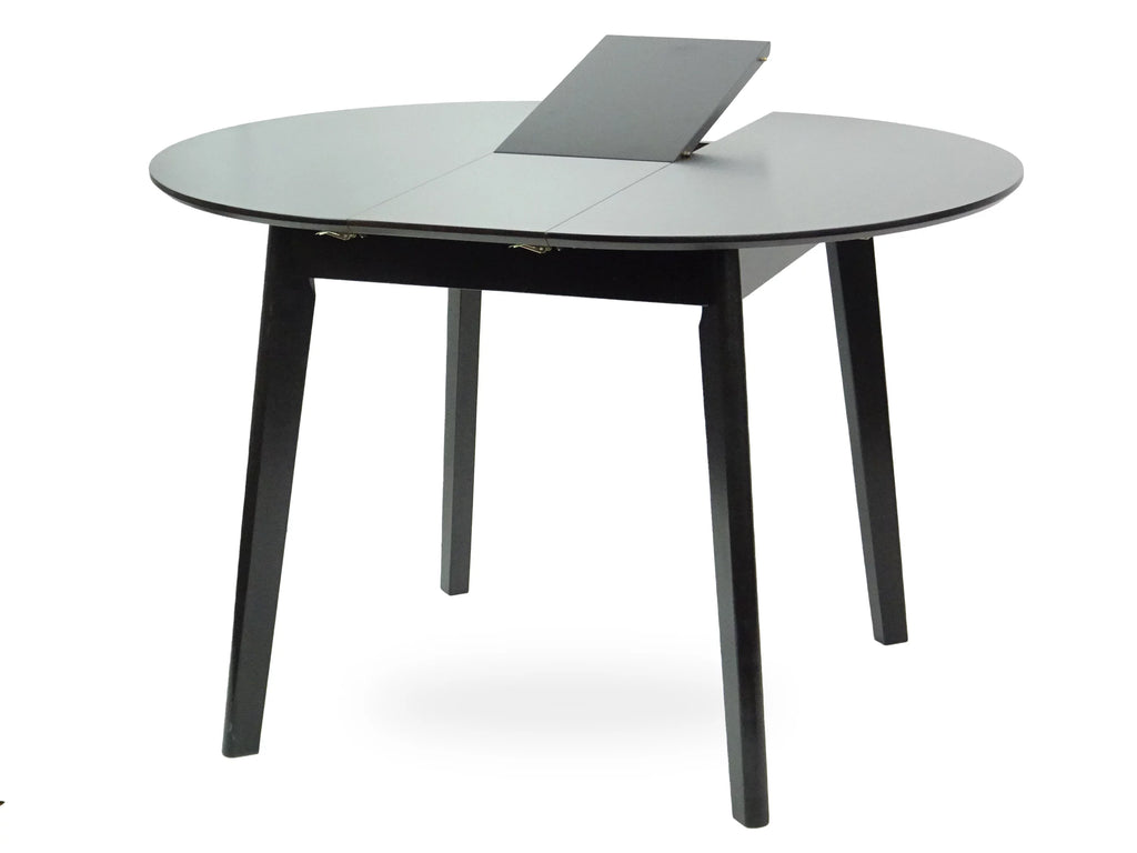 Extendable Round Solid Wood Dining Table P315