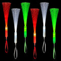 12 Pack Red White Green Fiber Optic Glow Sticks J970