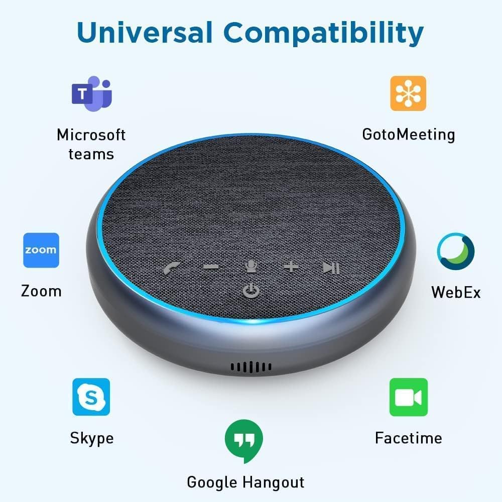 Bluetooth Speakerphone with USB C and 360º Voice Pickup I923
