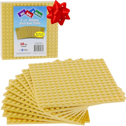 Green Baseplates 5"x5" (10pcs) O2835