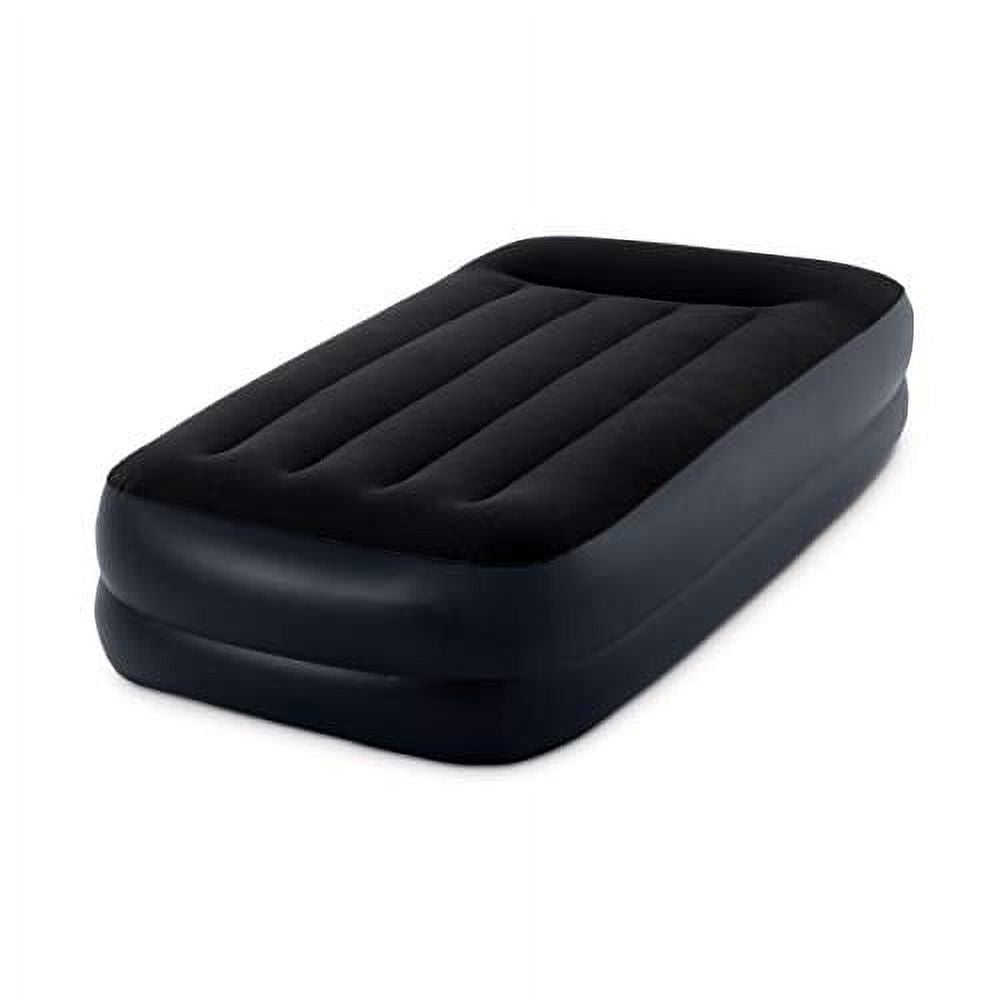 Twin Pillow Rest Raised Airbed with Internal Pump M2392