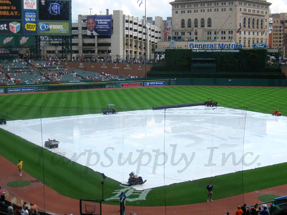 6'x8' Heavy Duty White Poly Tarp Cover S794