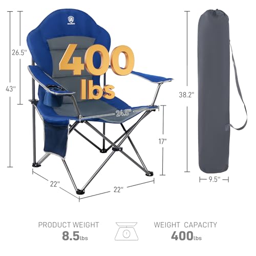 Folding Camping Chair Supports 400lbs J252