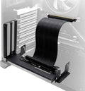 White Vertical Graphics Card Holder Bracket with PCIE3.0 Riser Cable Y443503