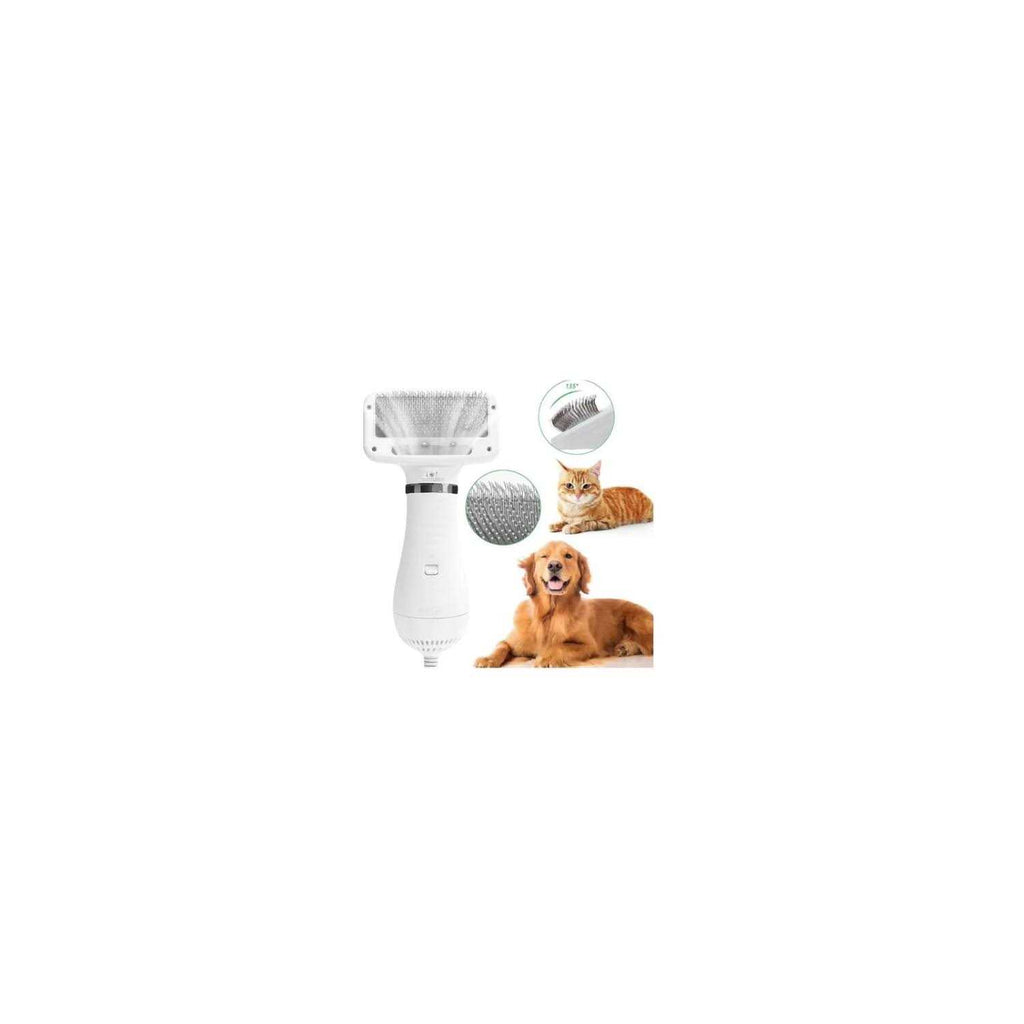 2 in 1 Pet Grooming Hair Dryer with Slicker Brush Q766805