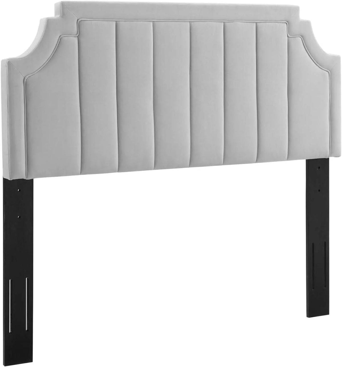 Light Gray Performance Velvet Headboard Z758