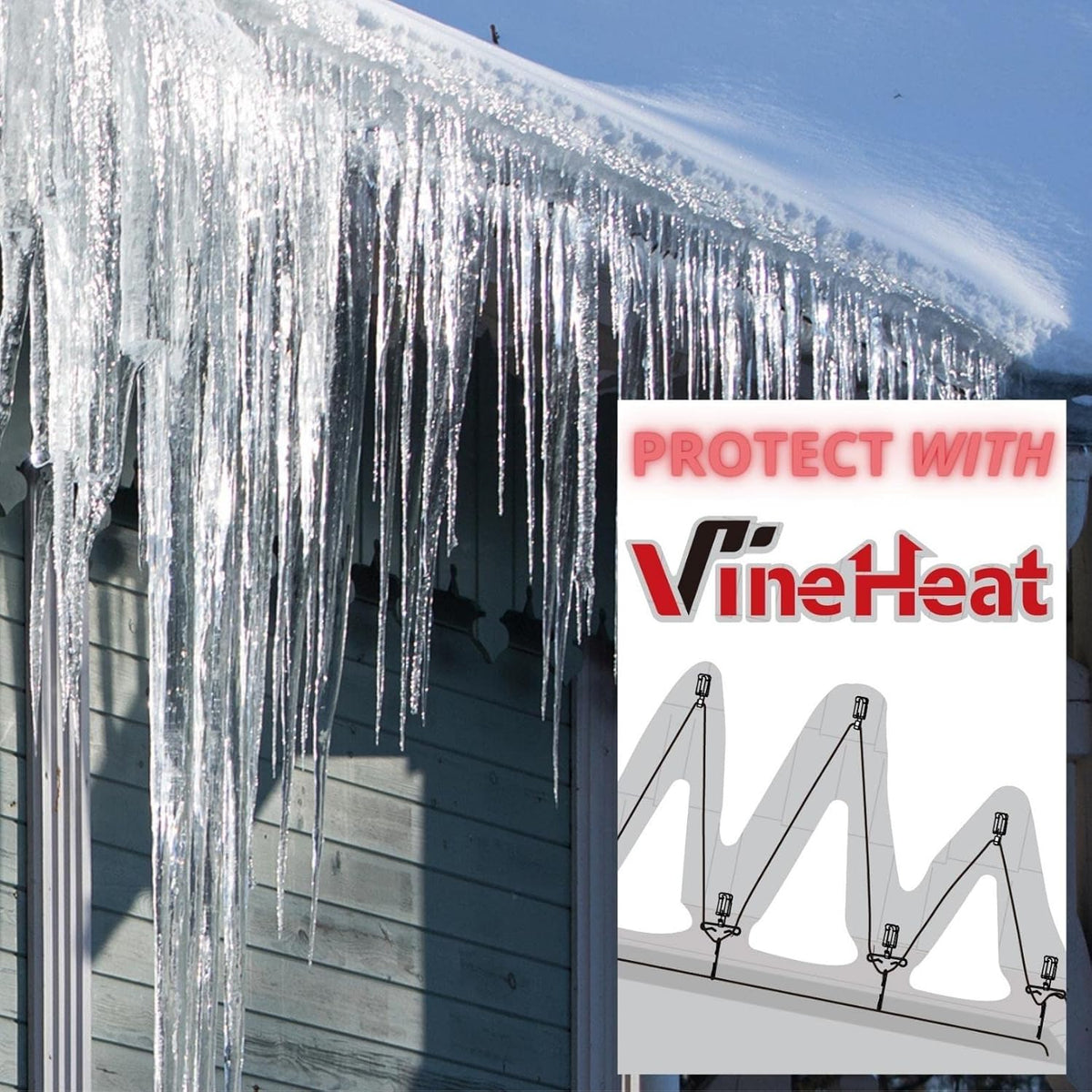 140 Ft De-Icing Cable for Roofs, Gutters and Downspouts M63662