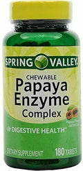 Papaya Enzyme Complex 180 Chewable Tablets U74658