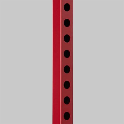 Short Power Rack with Pull Up Bar, Pin and Pipe Safeties, J-Hooks V9998