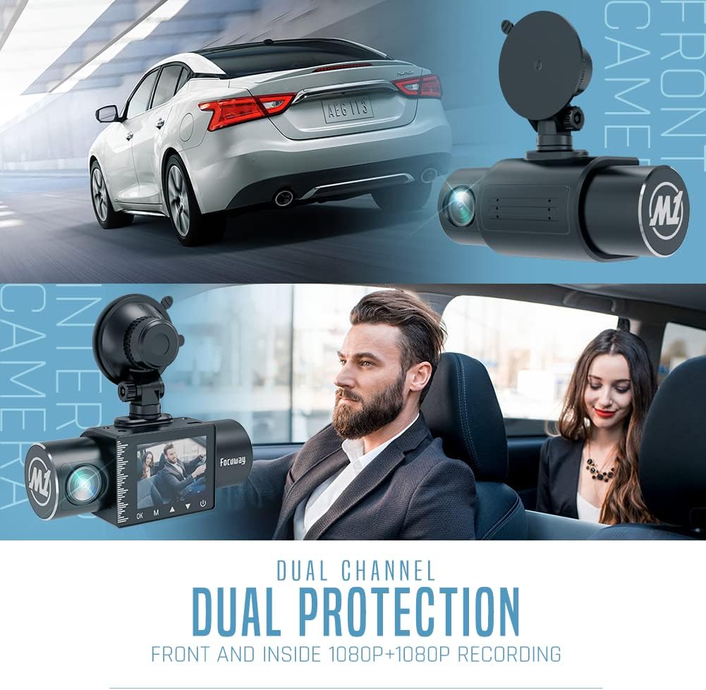 1080P Dual Dash Cam with IR Night Vision G22234