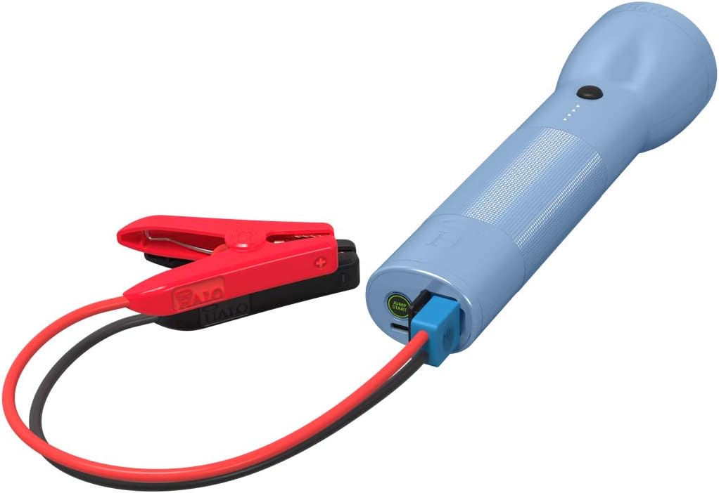 Rechargeable Lithium LED Flashlight with Car Jump Starter and Phone Charger Q551