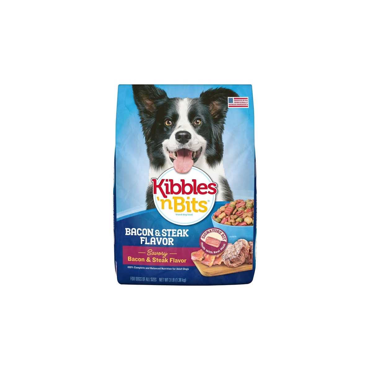Bacon & Steak Dry Dog Food I9571