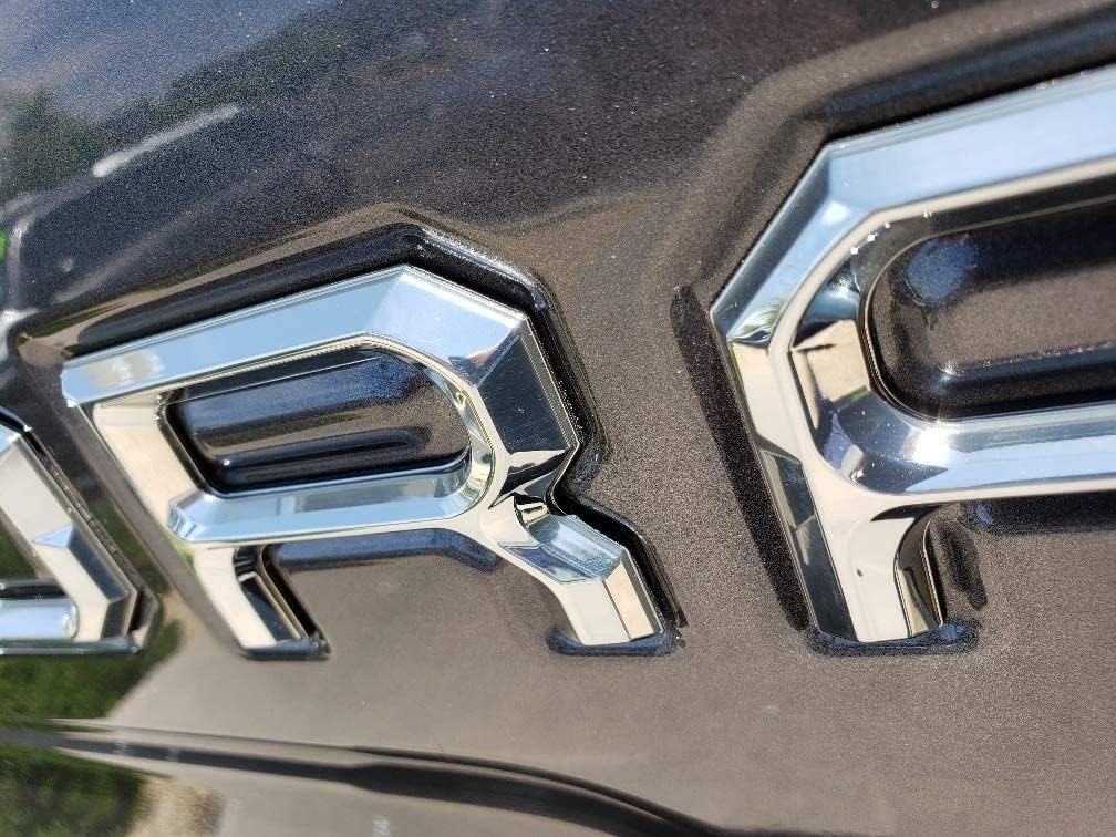 Matte Black Tailgate Insert Letters K2368