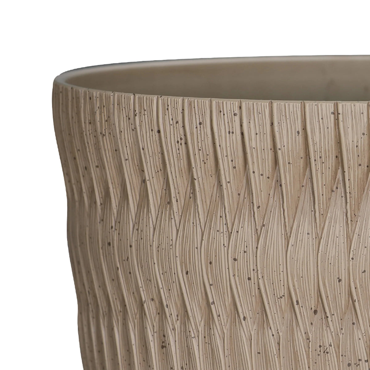 Black Resin Planter H53317