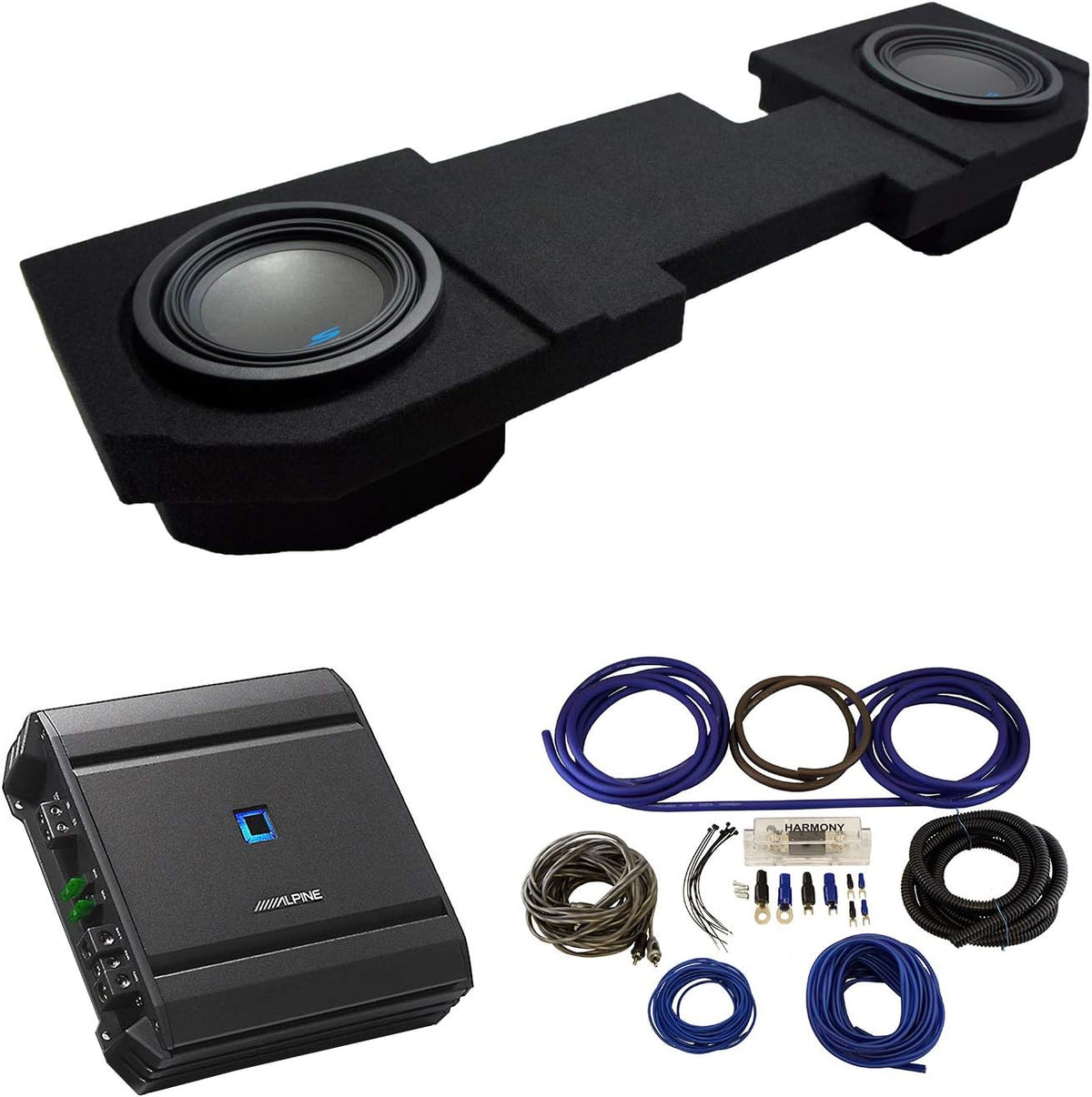 Dodge Ram Truck Dual 12" Sub Box Enclosure Package E267