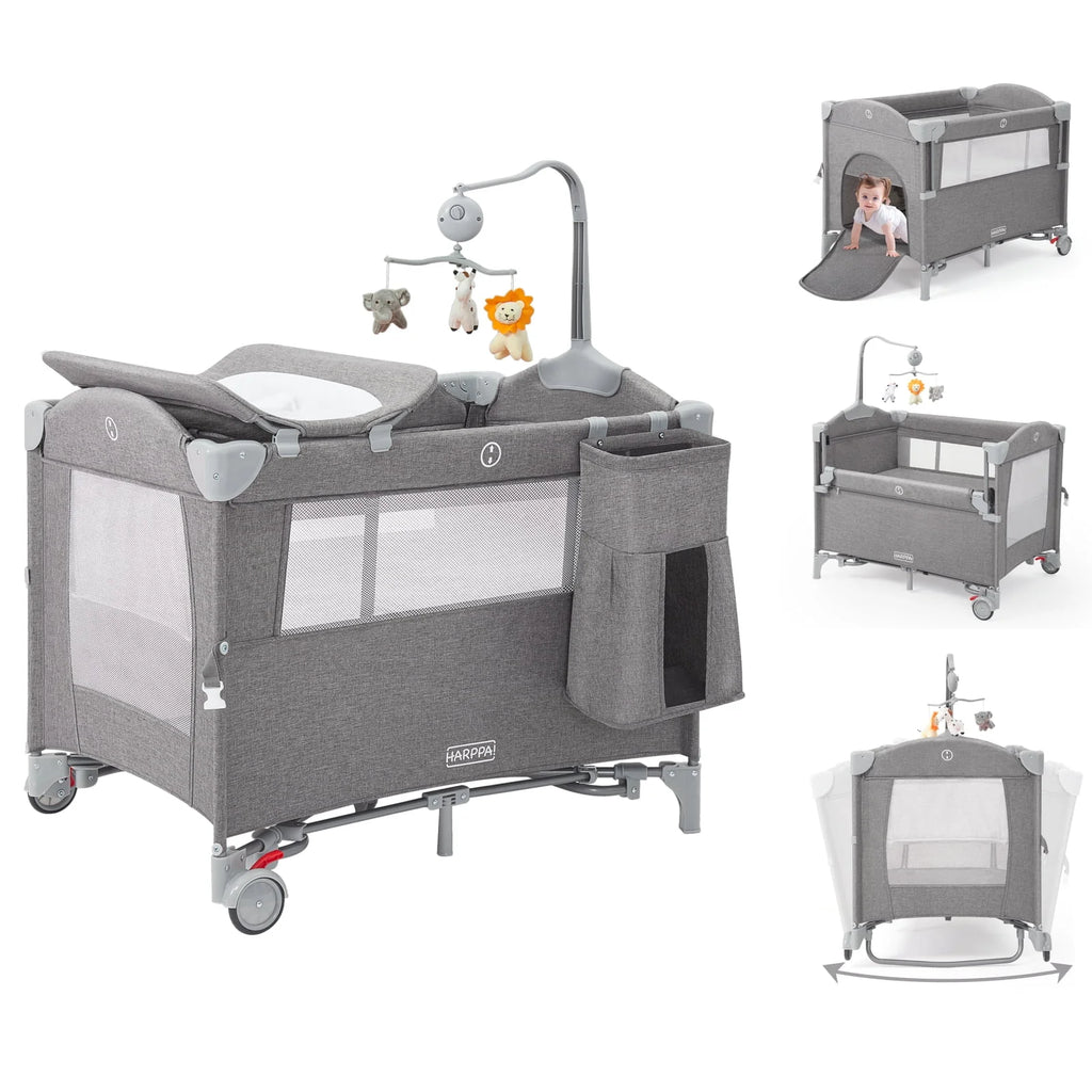 5 in 1 Portable Playard and Bassinet E5029