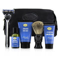 Lavender Pre Shave Oil + Shave Crm + A/S Balm + Brush + Razor 5pcs+1Bag I539