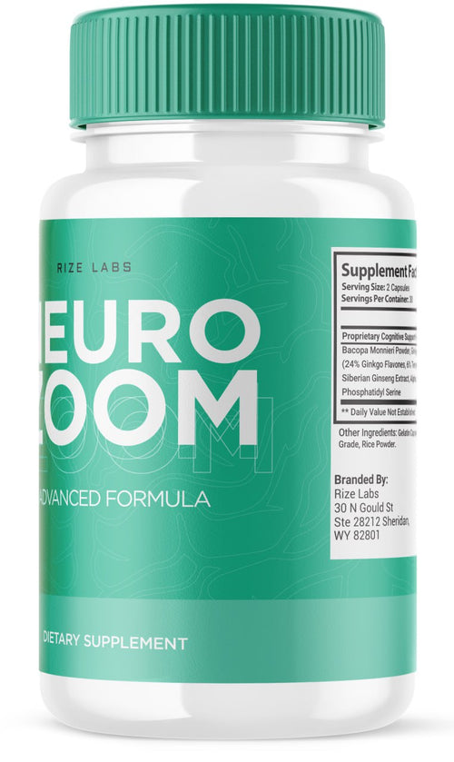 (5 Pack) Organic Brain Supplement (300 Capsules) F196