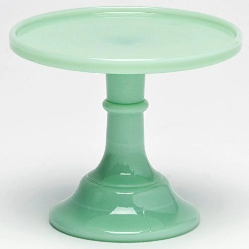 6" Cake Plate Jade V480247