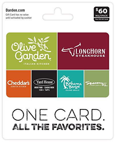 $60 Multi-Pack Gift Cards J71559